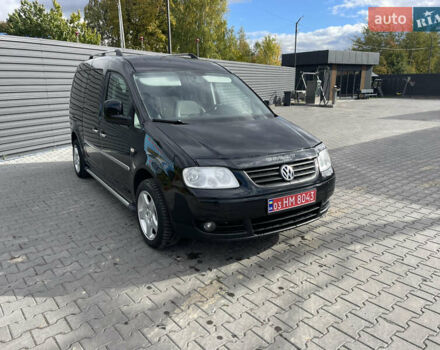 Черный Фольксваген Кадди, объемом двигателя 1.9 л и пробегом 260 тыс. км за 9100 $, фото 2 на Automoto.ua