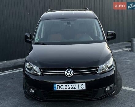 Черный Фольксваген Кадди, объемом двигателя 2 л и пробегом 197 тыс. км за 14200 $, фото 2 на Automoto.ua
