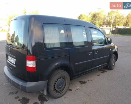 Черный Фольксваген Кадди, объемом двигателя 1.9 л и пробегом 151 тыс. км за 8200 $, фото 2 на Automoto.ua