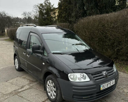 Черный Фольксваген Кадди, объемом двигателя 1.9 л и пробегом 222 тыс. км за 6200 $, фото 1 на Automoto.ua