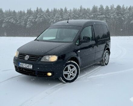 Черный Фольксваген Кадди, объемом двигателя 1.9 л и пробегом 299 тыс. км за 3350 $, фото 1 на Automoto.ua