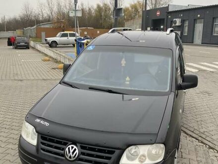 Черный Фольксваген Кадди, объемом двигателя 1.9 л и пробегом 400 тыс. км за 5750 $, фото 1 на Automoto.ua