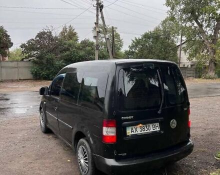 Черный Фольксваген Кадди, объемом двигателя 1.9 л и пробегом 320 тыс. км за 4200 $, фото 1 на Automoto.ua