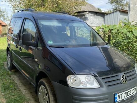 Чорний Фольксваген Кадді, об'ємом двигуна 2 л та пробігом 211 тис. км за 5700 $, фото 1 на Automoto.ua