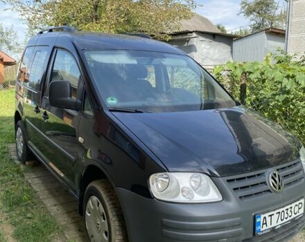 Черный Фольксваген Кадди, объемом двигателя 2 л и пробегом 211 тыс. км за 5700 $, фото 1 на Automoto.ua