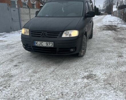 Черный Фольксваген Кадди, объемом двигателя 2 л и пробегом 290 тыс. км за 2900 $, фото 1 на Automoto.ua