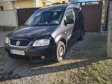 Черный Фольксваген Кадди, объемом двигателя 1.9 л и пробегом 270 тыс. км за 5200 $, фото 1 на Automoto.ua