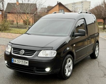 Черный Фольксваген Кадди, объемом двигателя 1.9 л и пробегом 270 тыс. км за 7999 $, фото 1 на Automoto.ua