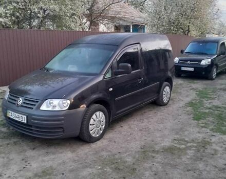 Черный Фольксваген Кадди, объемом двигателя 1.97 л и пробегом 300 тыс. км за 6500 $, фото 1 на Automoto.ua