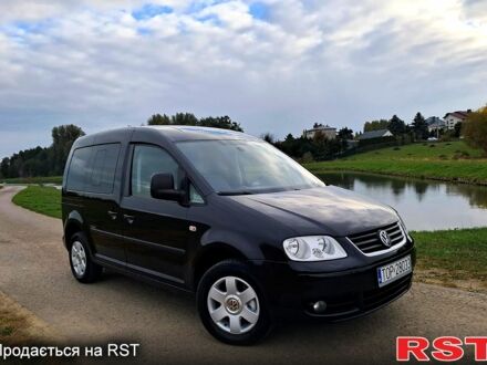Черный Фольксваген Кадди, объемом двигателя 1.9 л и пробегом 201 тыс. км за 2100 $, фото 1 на Automoto.ua