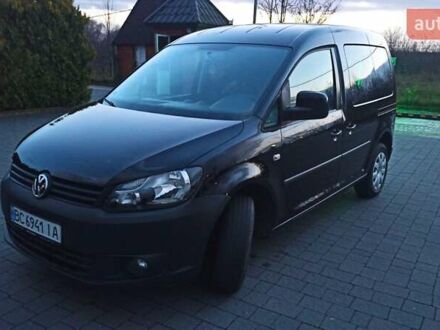 Черный Фольксваген Кадди, объемом двигателя 1.6 л и пробегом 286 тыс. км за 9500 $, фото 1 на Automoto.ua