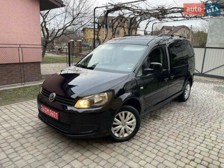 Черный Фольксваген Кадди, объемом двигателя 1.6 л и пробегом 242 тыс. км за 12200 $, фото 1 на Automoto.ua