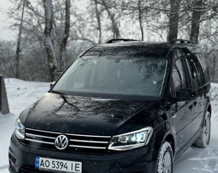 Черный Фольксваген Кадди, объемом двигателя 1.4 л и пробегом 312 тыс. км за 12999 $, фото 1 на Automoto.ua