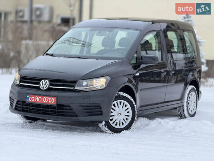 Черный Фольксваген Кадди, объемом двигателя 1.97 л и пробегом 242 тыс. км за 13999 $, фото 1 на Automoto.ua