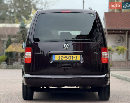 Фиолетовый Фольксваген Кадди, объемом двигателя 1.6 л и пробегом 265 тыс. км за 11499 $, фото 11 на Automoto.ua