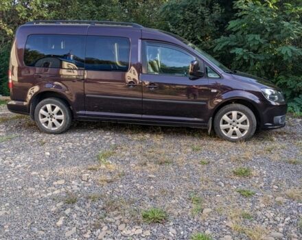 Фиолетовый Фольксваген Кадди, объемом двигателя 1.6 л и пробегом 228 тыс. км за 12200 $, фото 4 на Automoto.ua