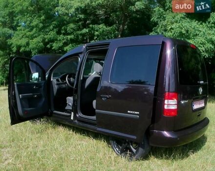 Фиолетовый Фольксваген Кадди, объемом двигателя 1.6 л и пробегом 186 тыс. км за 12000 $, фото 25 на Automoto.ua