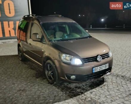 Коричневый Фольксваген Кадди, объемом двигателя 1.6 л и пробегом 240 тыс. км за 12000 $, фото 7 на Automoto.ua