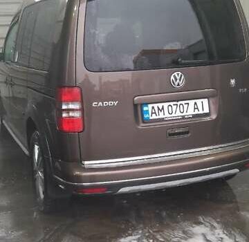 Коричневый Фольксваген Кадди, объемом двигателя 1.6 л и пробегом 269 тыс. км за 12900 $, фото 6 на Automoto.ua