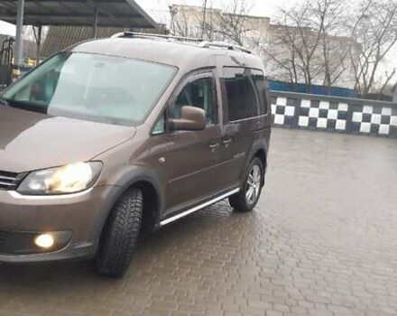 Коричневый Фольксваген Кадди, объемом двигателя 1.6 л и пробегом 269 тыс. км за 12900 $, фото 2 на Automoto.ua