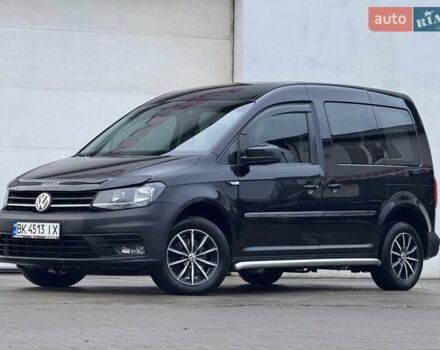 Коричневый Фольксваген Кадди, объемом двигателя 2 л и пробегом 280 тыс. км за 14400 $, фото 1 на Automoto.ua