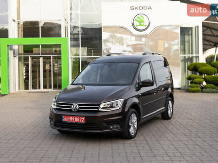 Коричневый Фольксваген Кадди, объемом двигателя 2 л и пробегом 196 тыс. км за 19800 $, фото 1 на Automoto.ua