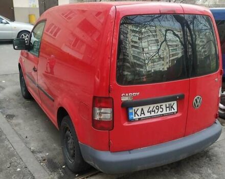 Красный Фольксваген Кадди, объемом двигателя 1.6 л и пробегом 80 тыс. км за 7000 $, фото 4 на Automoto.ua
