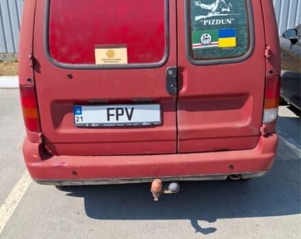 Красный Фольксваген Кадди, объемом двигателя 0 л и пробегом 200 тыс. км за 2000 $, фото 7 на Automoto.ua