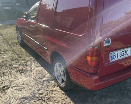 Фольксваген Кадди 2003 в Полтаве на Automoto.ua Красный Фольксваген Кадди, объемом двигателя 1.9 л и пробегом 114 тыс. км за 2750 $, фото 3 на Automoto.ua