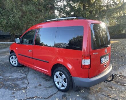 Червоний Фольксваген Кадді, об'ємом двигуна 2 л та пробігом 246 тис. км за 5900 $, фото 4 на Automoto.ua