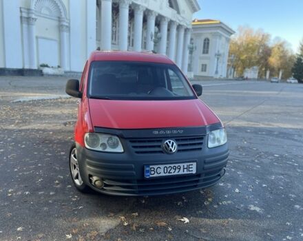 Червоний Фольксваген Кадді, об'ємом двигуна 2 л та пробігом 246 тис. км за 5900 $, фото 13 на Automoto.ua