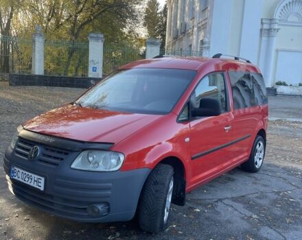 Червоний Фольксваген Кадді, об'ємом двигуна 2 л та пробігом 246 тис. км за 5900 $, фото 6 на Automoto.ua