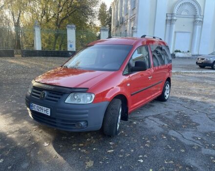 Червоний Фольксваген Кадді, об'ємом двигуна 2 л та пробігом 246 тис. км за 5900 $, фото 7 на Automoto.ua