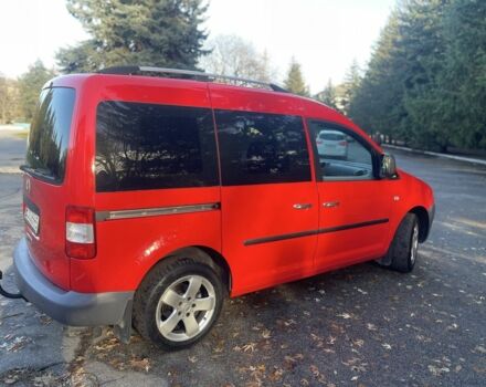 Червоний Фольксваген Кадді, об'ємом двигуна 2 л та пробігом 246 тис. км за 5900 $, фото 12 на Automoto.ua