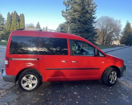 Червоний Фольксваген Кадді, об'ємом двигуна 2 л та пробігом 246 тис. км за 5900 $, фото 1 на Automoto.ua