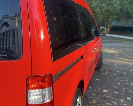 Червоний Фольксваген Кадді, об'ємом двигуна 2 л та пробігом 246 тис. км за 5900 $, фото 10 на Automoto.ua