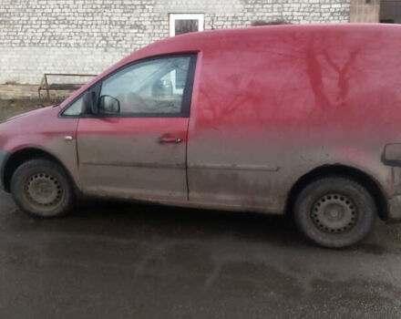 Красный Фольксваген Кадди, объемом двигателя 2 л и пробегом 20 тыс. км за 3500 $, фото 1 на Automoto.ua