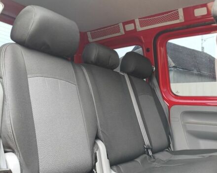 Красный Фольксваген Кадди, объемом двигателя 2 л и пробегом 188 тыс. км за 9300 $, фото 1 на Automoto.ua