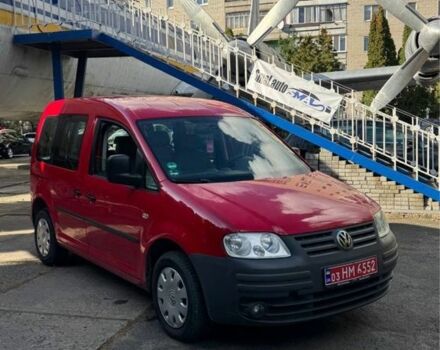 Красный Фольксваген Кадди, объемом двигателя 1.4 л и пробегом 272 тыс. км за 6900 $, фото 1 на Automoto.ua