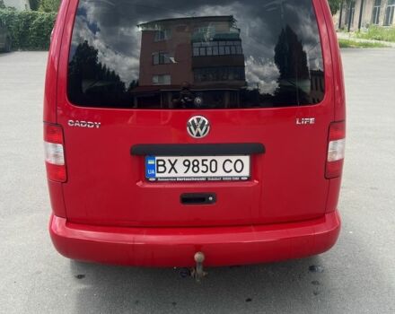 Червоний Фольксваген Кадді, об'ємом двигуна 1.4 л та пробігом 235 тис. км за 7200 $, фото 3 на Automoto.ua