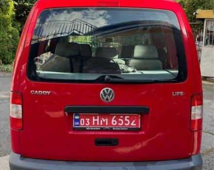 Красный Фольксваген Кадди, объемом двигателя 1.4 л и пробегом 272 тыс. км за 6900 $, фото 5 на Automoto.ua