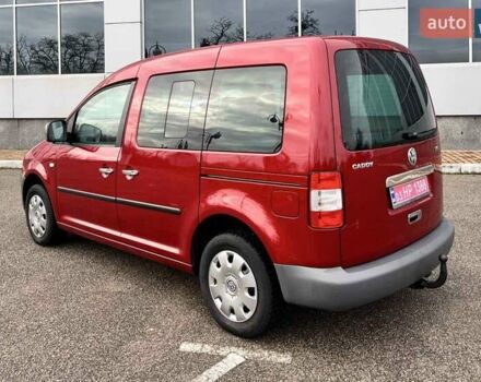Красный Фольксваген Кадди, объемом двигателя 1.6 л и пробегом 220 тыс. км за 6950 $, фото 12 на Automoto.ua