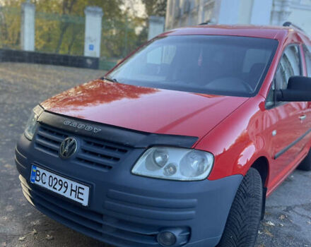 Красный Фольксваген Кадди, объемом двигателя 1.9 л и пробегом 246 тыс. км за 5900 $, фото 13 на Automoto.ua