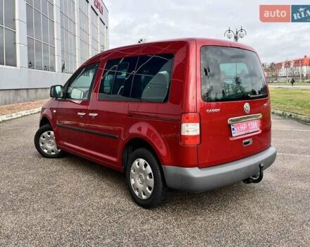 Красный Фольксваген Кадди, объемом двигателя 1.6 л и пробегом 220 тыс. км за 6950 $, фото 14 на Automoto.ua
