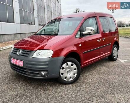 Красный Фольксваген Кадди, объемом двигателя 1.6 л и пробегом 220 тыс. км за 6950 $, фото 6 на Automoto.ua