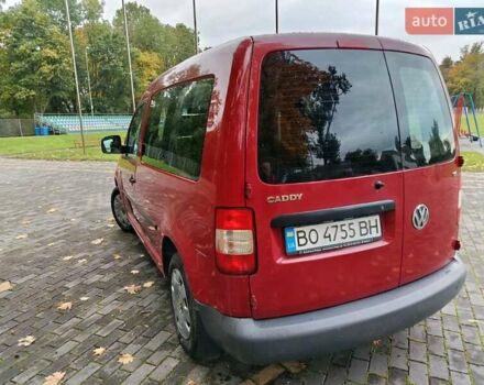 Червоний Фольксваген Кадді, об'ємом двигуна 1.6 л та пробігом 340 тис. км за 4650 $, фото 9 на Automoto.ua