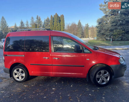 Красный Фольксваген Кадди, объемом двигателя 1.9 л и пробегом 246 тыс. км за 5900 $, фото 8 на Automoto.ua