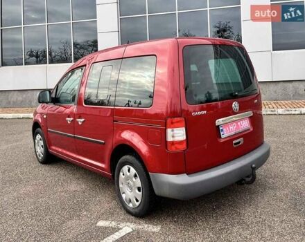 Красный Фольксваген Кадди, объемом двигателя 1.6 л и пробегом 220 тыс. км за 6950 $, фото 13 на Automoto.ua