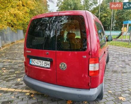 Червоний Фольксваген Кадді, об'ємом двигуна 1.6 л та пробігом 340 тис. км за 4650 $, фото 6 на Automoto.ua