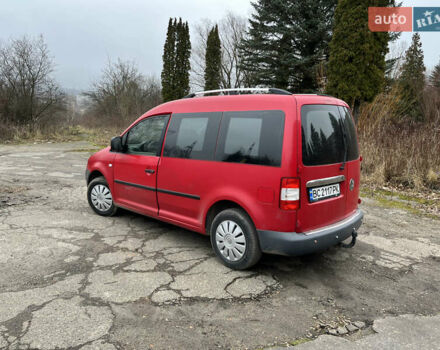 Красный Фольксваген Кадди, объемом двигателя 1.97 л и пробегом 300 тыс. км за 5500 $, фото 12 на Automoto.ua